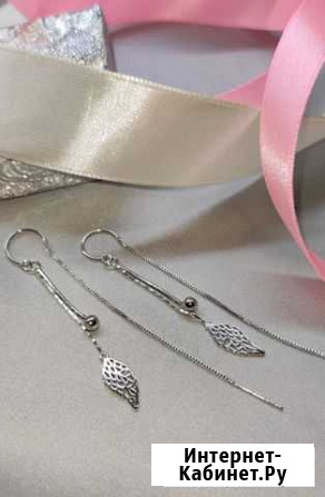 Серьги серебро 925, новые распродажа Краснодар - изображение 1
