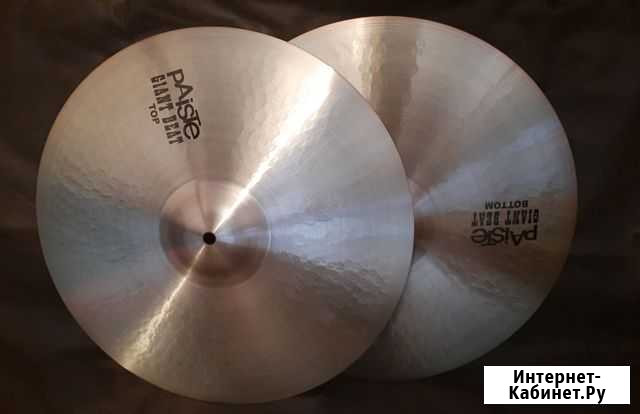 Paiste giant beat hi-hat 16 Северодвинск - изображение 1