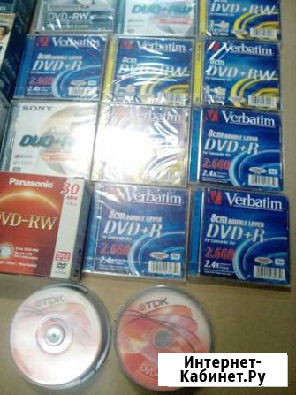Диски 1.4, 2.66, 2.8Gb dvd+rw, r, для видеокамер Новосибирск - изображение 1
