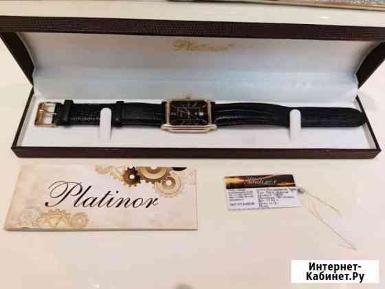 Мужские золотые часы Platinor Казань