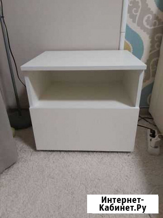 Тумба прикроватная IKEA белая 1 шт Люберцы - изображение 1