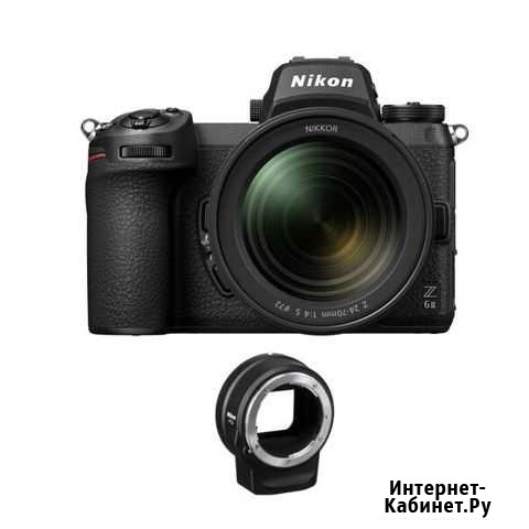 Nikon Z5 Kit 24-50 f4.5 - 6.3 VR + переходник FTZ Иркутск - изображение 1