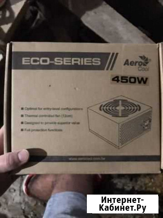 Новый блок питания vx-450 aero cool 450w Симферополь - изображение 1