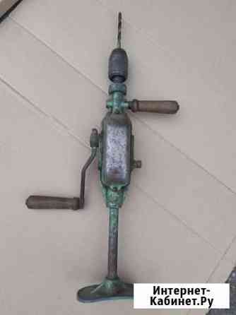 Ручная дрель и коловорот СССР Пенза