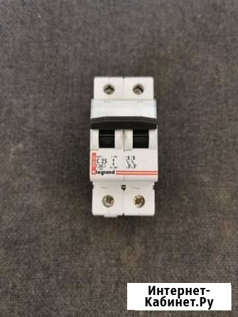 Автоматический выключатель Legrand 2P на 25А, 10А Самара - изображение 1