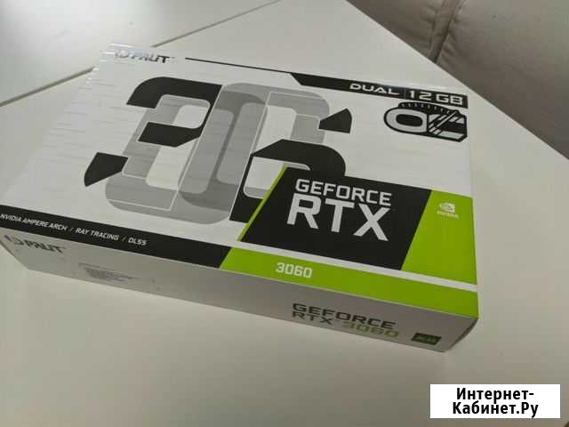 Продам Palit GeForce RTX 3060 dual LHR Балашов - изображение 1