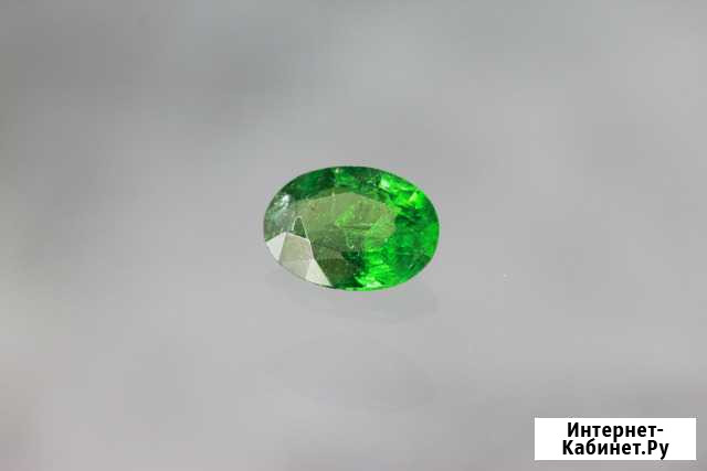 Зеленый цаворит (гранат) SI 0.82 ct Томск - изображение 1