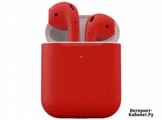 Apple AirPods 2 wireless Red - Новый Ялта