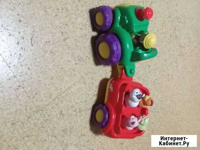 Трактор с прицепом и животными Кiddiеlаnd Томск - изображение 1