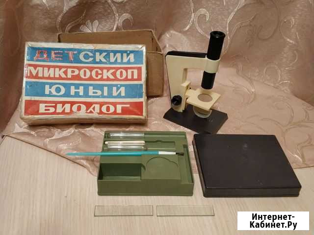 Детский микроскоп Юный биолог Нижний Тагил - изображение 1