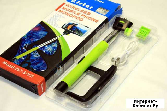 Монопод kjstar Z07-5 (V2) Оригинал c bluetooth Краснодар - изображение 1