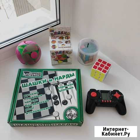 Игры: шашки, кубик Рубика, тетрис, головоломка Томск - изображение 1