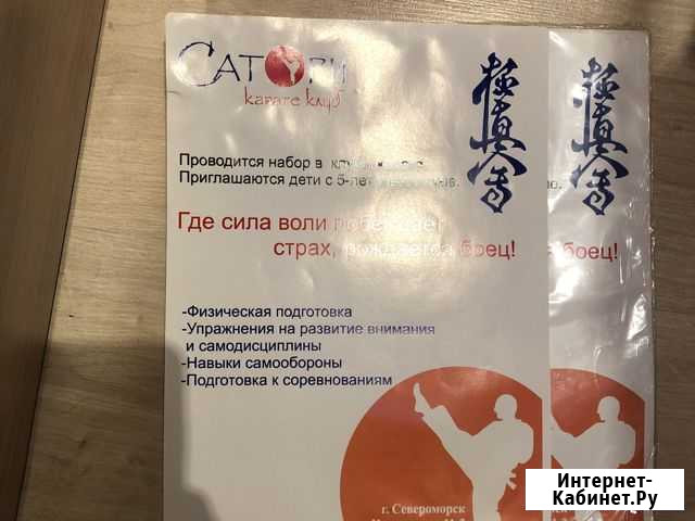 Тренировки для детей и взрослых- Карате Кекушинкай Мурманск - изображение 1