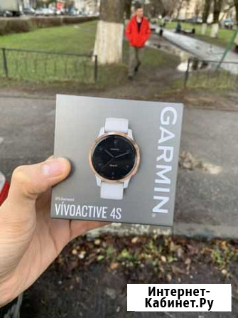 Часы Garmin Vivoactive 4s новые Тверь - изображение 1