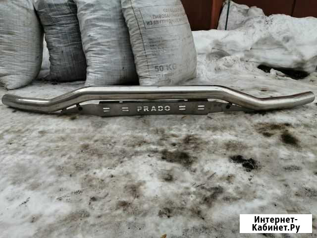Защита бампера prado 120 Красноярск - изображение 1