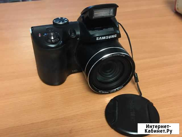 Цифровой фотоаппарат Samsung WB100 Black Красноярск - изображение 1