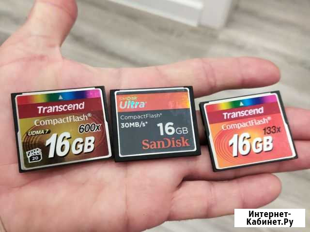 Карты памяти CF 16Gb Набережные Челны - изображение 1