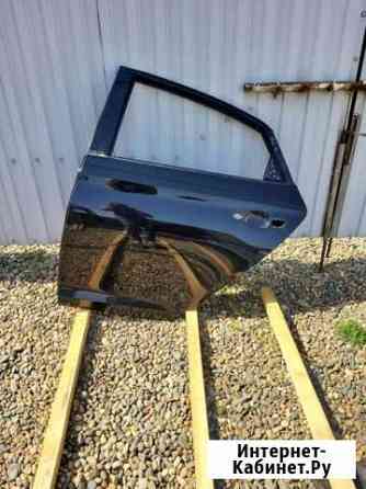 Хендай Солярис2 задняя левая дверь чёрная Ставрополь