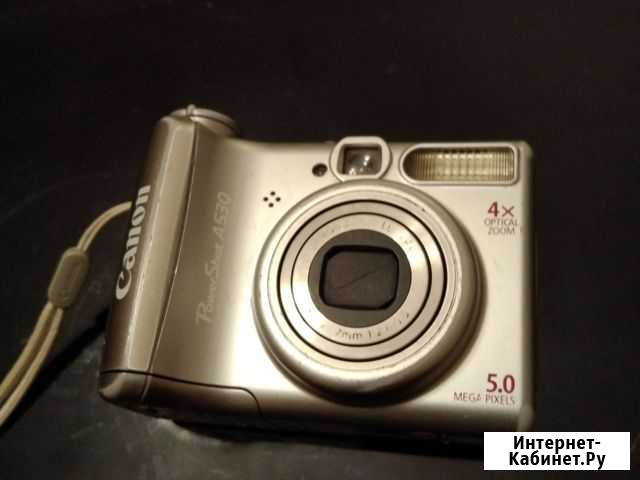 Фотоаппарат Canon A530 Старая - изображение 1