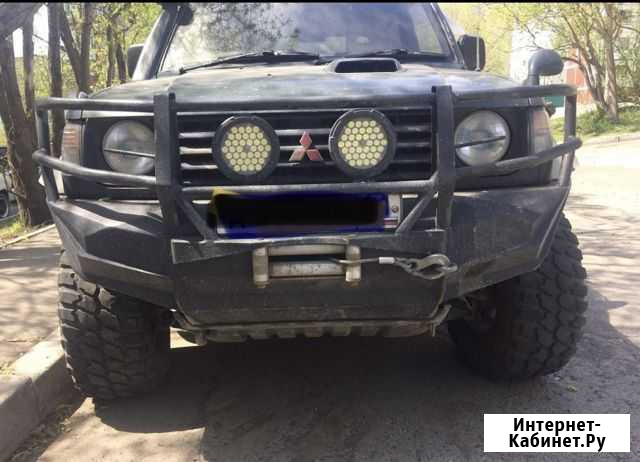 Силовой бампер Pajero 2 Петропавловск-Камчатский - изображение 1
