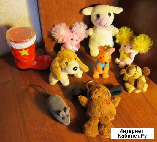 Набор «Игрушки» (игрушки - брелки). 9 штук Архангельск - изображение 1