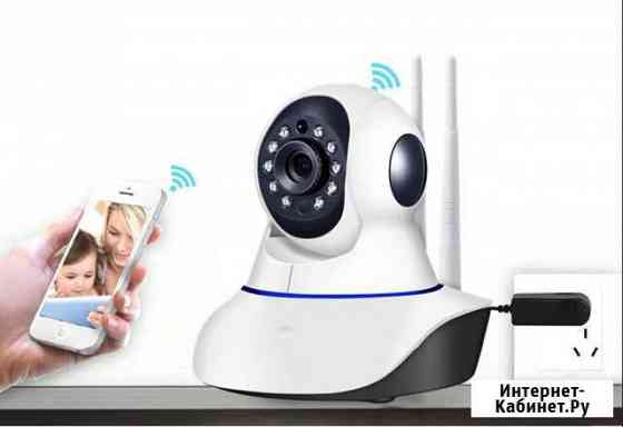 Wi-Fi камера поворотная HD 1080 мини Тюмень