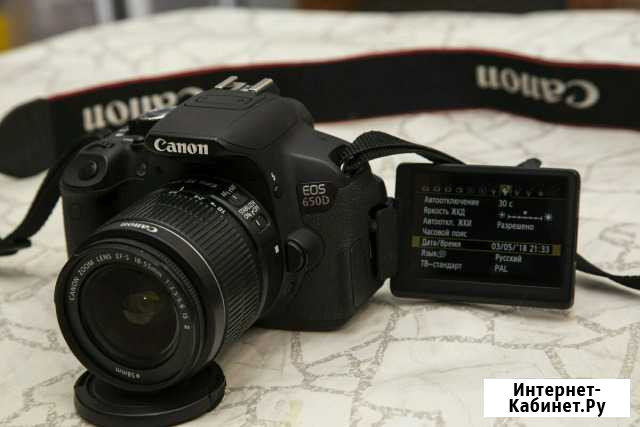 Зеркальный Фотоаппарат Canon D650 Рязань - изображение 1