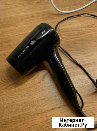 Фен Rowenta CV1622F0, 2000Вт, черный Мурино - изображение 1