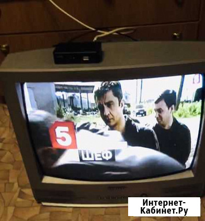 Телевизор samsung CS-20F3MJR с приставкой Новосибирск - изображение 1