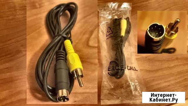Кабель mini дин - RCA mini jack 3,5 (тюльпан) Ижевск - изображение 1