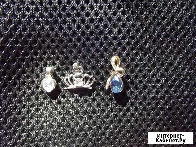 Кулон-подвеска серебро с фианитом Нижний Новгород - изображение 1