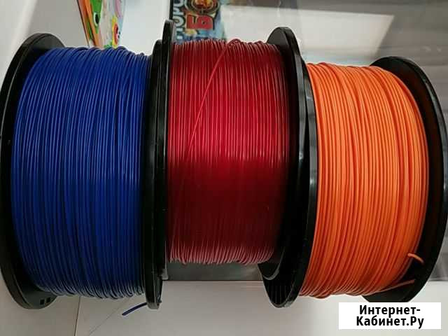 PLA, petg, SBS пластик 3d 3д принтер Тюмень - изображение 1