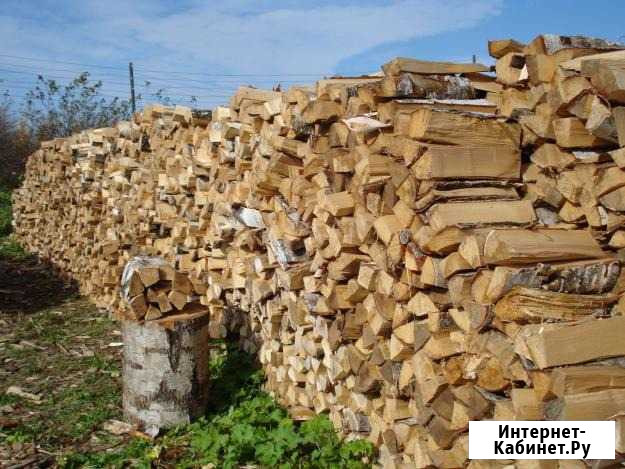 Дрова колотые березовые, сухие Ижевск - изображение 1