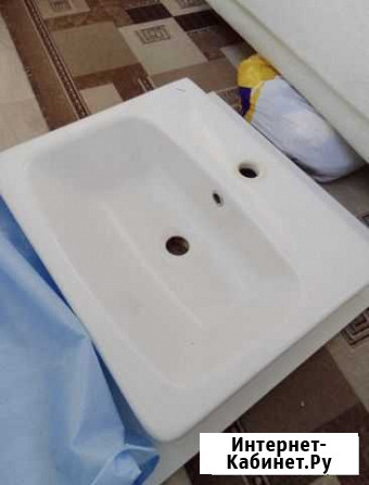 Раковина 43*55 + тумба 50*60*82 Тюмень - изображение 1