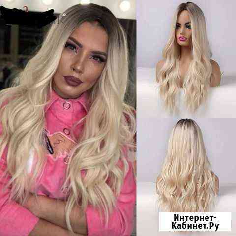 Парик блонд без челки. Новый Воронеж
