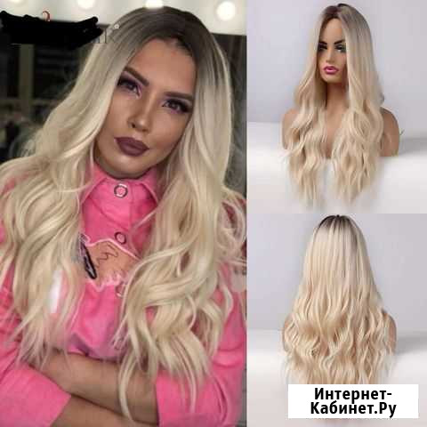 Парик блонд без челки. Новый Воронеж - изображение 1