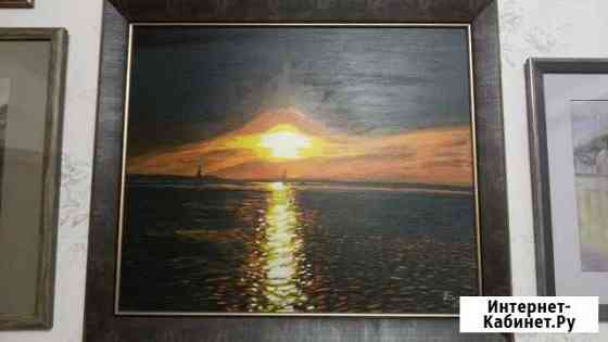 Картина Домой (Горьковское море) Нижний Новгород