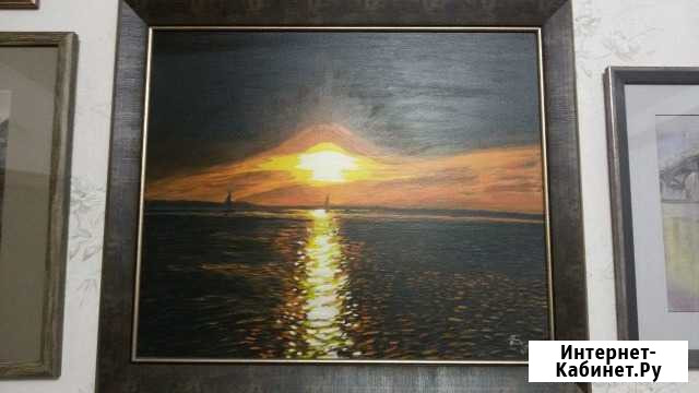 Картина Домой (Горьковское море) Нижний Новгород - изображение 1