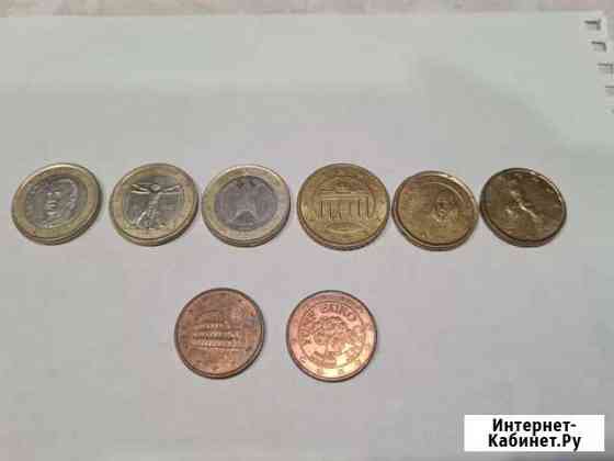 Монеты евро лотом Благовещенск