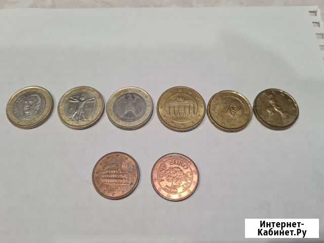 Монеты евро лотом Благовещенск - изображение 1