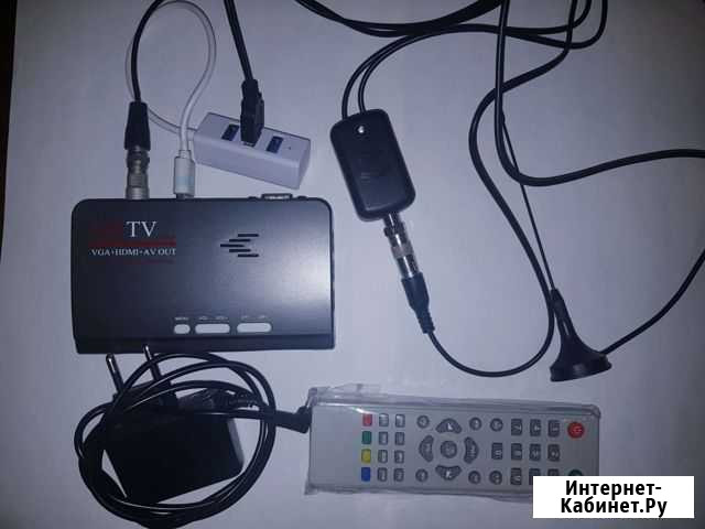 Тв приставка DVB-T-T2 HD TV 1080P VGA Иваново - изображение 1