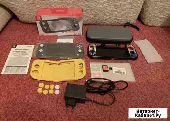 Nintendo switch lite + карта памяти + Игра + Гаран Ярославль