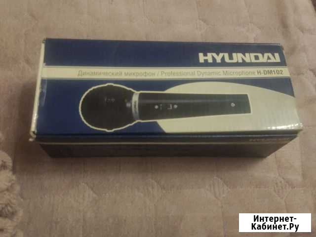 Микрофон hyundai h-dm102 Новосибирск - изображение 1