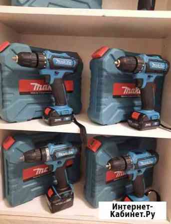Шуруповерт Makita 18v 2ah Новый, доставка Пермь