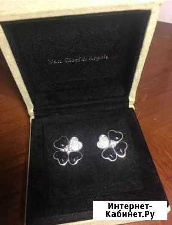 Серьги Van Cleef 0.85 ct Санкт-Петербург - изображение 1