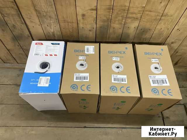 Кабель UTP Cat.5E 4pr 305м 4 коробки Балашиха - изображение 1