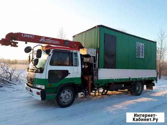 Перевозка бытовок, вагончиков Пермь