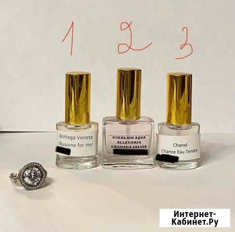 Сет отливантов Chanel,Guerlain,Bottega Саки - изображение 1