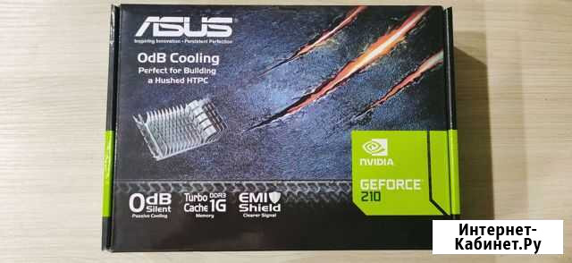 Видеокарта asus geforce 210 Нефтекамск - изображение 1