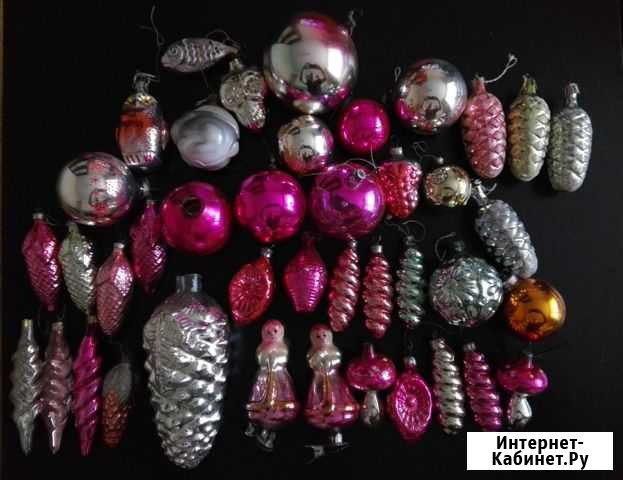 Продам елочные игрушки винтаж СССР Новосибирск - изображение 1